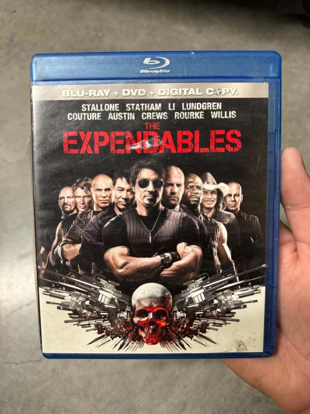 The Expendables Blu-ray + DVD + Digital Copy